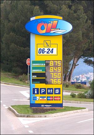 Benzinpreise in Mali Losinj