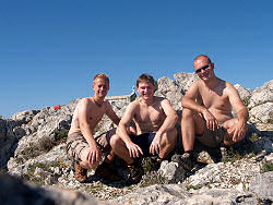 Wanderung zum Osorscica 2006