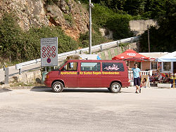 Reisebericht - mit tuifly.com nach Mali Losinj in Kroatien - .. und hier wartet schon unsere Transferbus, der uns weiter nach Mali Losinj bringt