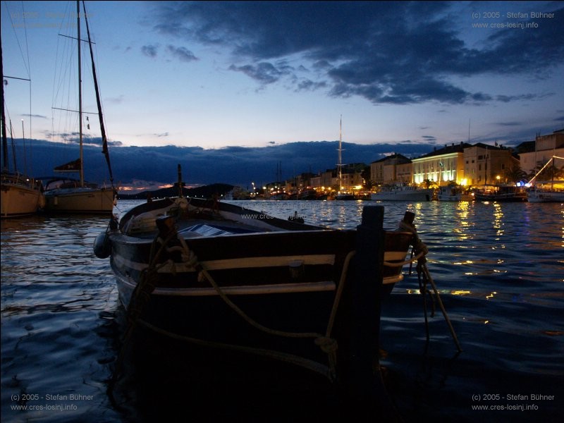 im Hafen von Mali Losinj