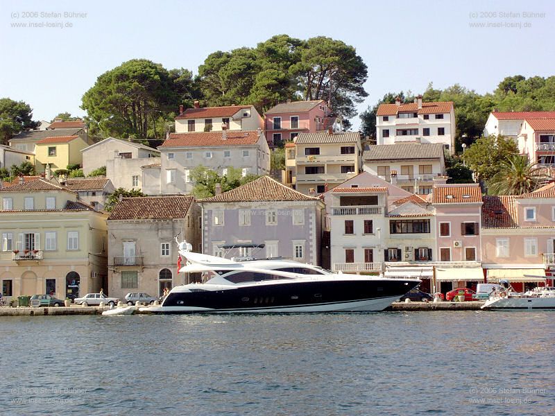 im Hafen von Mali Losinj