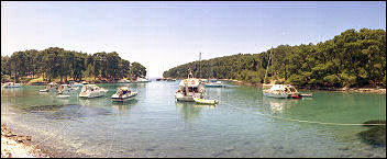 Bucht Krivica auf der Insel Losinj