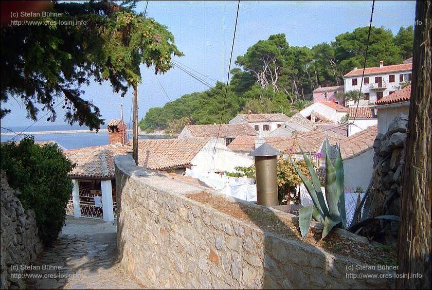 auf dem Weg zum Fischerhafen Rovenska auf der Insel Losinj